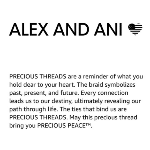 new Alex + Ani ꕥ Sodalite Gemstone Braid Bracelet - Picture 12 of 15